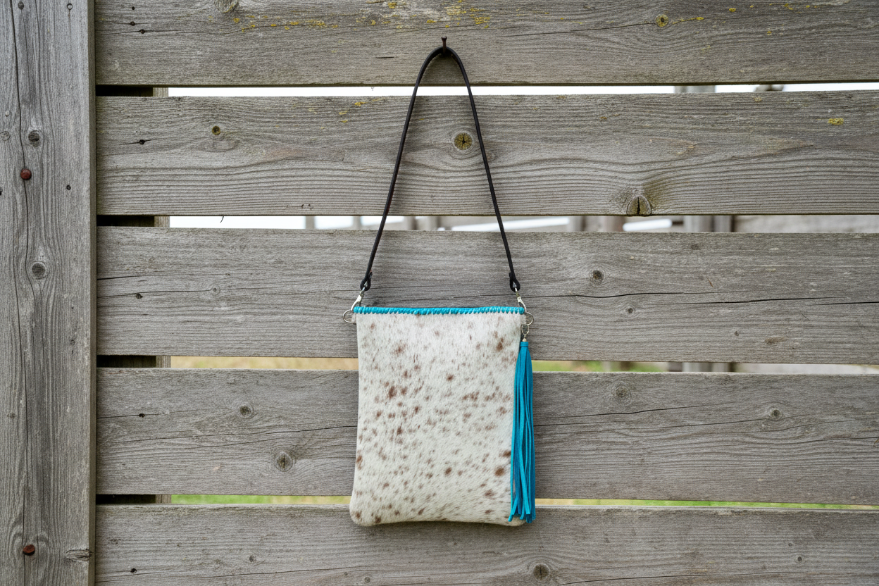 Brown Speckled Purse