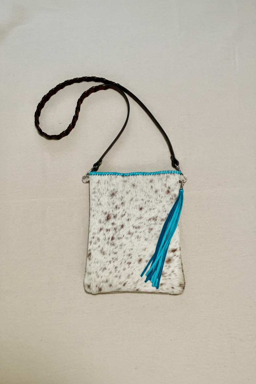 Brown Speckled Purse