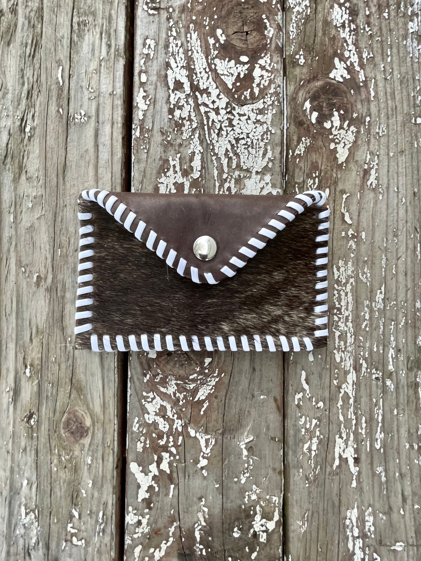 Brown Leather Card Holder