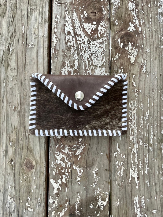 Brown Leather Card Holder